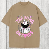 Tokyosol Thriving On Chaos Angry Possum Washed T-Shirt