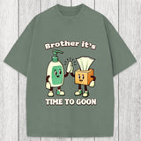 Tokyosol Funny Goon Squad Cleaning Products Meme Washed T-Shirt