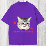 Tokyosol I'm On My Period Washed T-Shirt