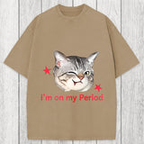 Tokyosol I'm On My Period Washed T-Shirt