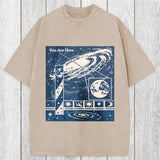 Tokyosol You Are Here Space Washed T-Shirt