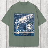 Tokyosol You Are Here Space Washed T-Shirt