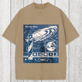 Tokyosol You Are Here Space Washed T-Shirt