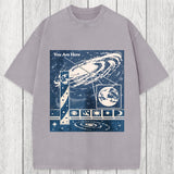 Tokyosol You Are Here Space Washed T-Shirt