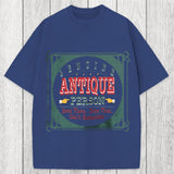 Tokyosol Genuine Antique Person Funny Slogan Washed T-Shirt