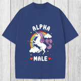 Tokyosol Alpha Male Energy Unicorn Washed T-Shirt