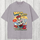 Tokyosol Microplastics Skeleton Meme Washed T-Shirt