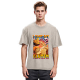 Tokyosol I Can't Eat Gluten Funny Meme Fleece Lined T-Shirt