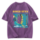 Tokyosol River Styx Rafting Adventures Washed T-Shirt