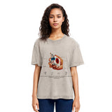 Tokyosol Vintage Lucky Strike Smoking Kills Boxy Washed T-Shirt