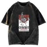 Tokyosol Skeleton Cowboy Killers Washed T-Shirt