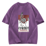 Tokyosol Skeleton Cowboy Killers Washed T-Shirt