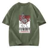 Tokyosol Skeleton Cowboy Killers Washed T-Shirt