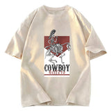Tokyosol Skeleton Cowboy Killers Washed T-Shirt