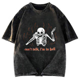 Tokyosol Can't Talk In Hell Washed T-Shirt