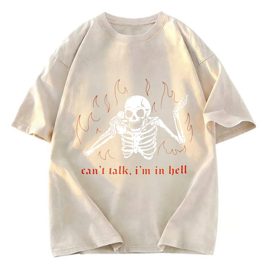 Tokyosol Can't Talk In Hell Washed T-Shirt