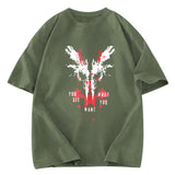 Tokyosol Horror Inkblot Washed T-Shirt