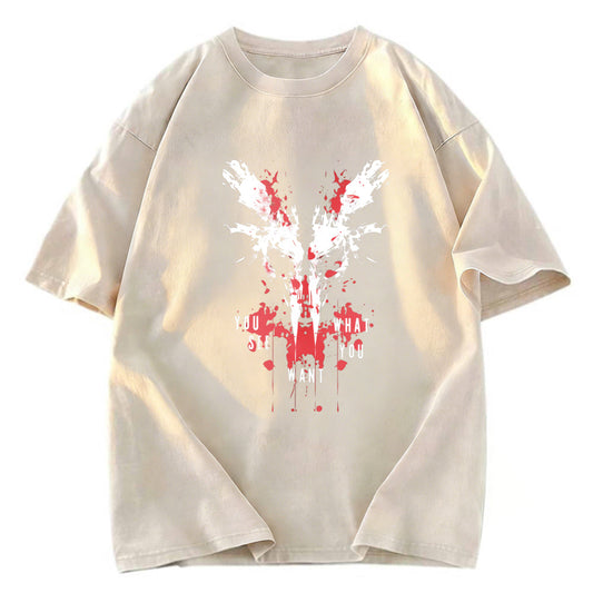 Tokyosol Horror Inkblot Washed T-Shirt