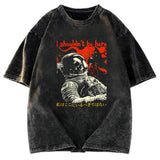 Tokyosol I Shouldn't Be Here Astronaut Washed T-Shirt
