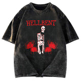 Tokyosol Hellbent Skeleton Washed T-Shirt
