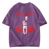 Tokyosol Hellbent Skeleton Washed T-Shirt