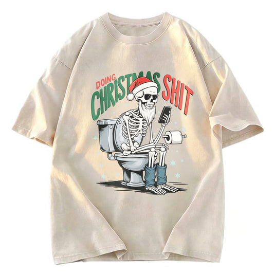 Tokyosol Doing Christmas Shit Washed T-Shirt