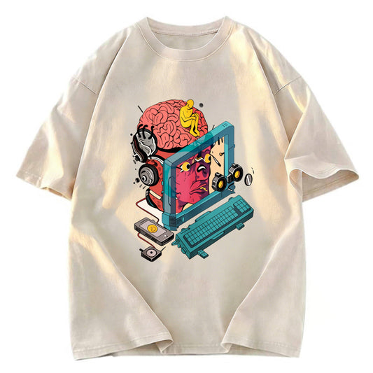 Tokyosol World In The Mind Washed T-Shirt