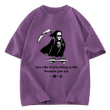 Tokyosol Death Skateboard Washed T-Shirt