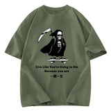 Tokyosol Death Skateboard Washed T-Shirt