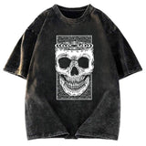 Tokyosol Horror Skull Washed T-Shirt