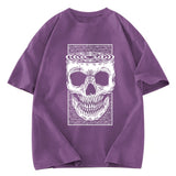 Tokyosol Horror Skull Washed T-Shirt
