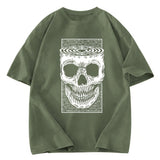 Tokyosol Horror Skull Washed T-Shirt