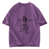 Tokyosol Helpless Skeleton Washed T-Shirt