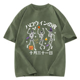Tokyosol Happy Halloween Japanese Washed T-Shirt