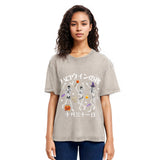 Tokyosol Happy Halloween Japanese Washed T-Shirt