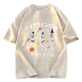 Tokyosol Happy Halloween Japanese Washed T-Shirt