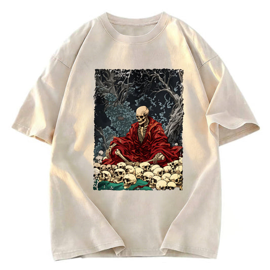 Tokyosol Guardian Of The Skulls Washed T-Shirt