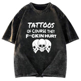 Tokyosol Tattoo Art Design Washed T-Shirt