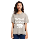 Tokyosol Tattoo Art Design Washed T-Shirt