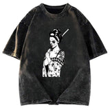 Tokyosol Skull Samurai Geisha Classic T-Shirt