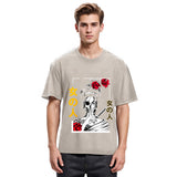 Tokyosol Japanese Samurai Geisha Skull Classic T-Shirt