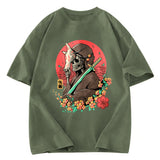 Tokyosol Mask Samurai Skull Japanese Classic T-Shirt