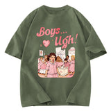 Tokyosol Boys Ugh Funny Valentine Washed T-Shirt