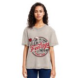 Tokyosol If I Had Feelings Valentine Washed T-Shirt