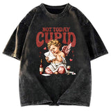 Tokyosol Not Today Cupid Washed T-shirt