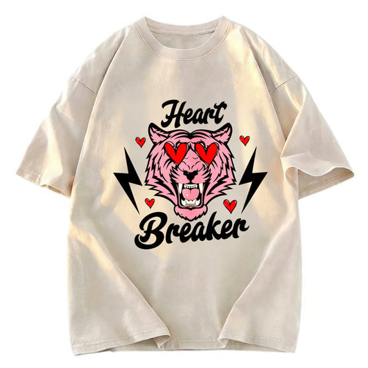 Tokyosol Heart Breaker Valentine Washed T-shirt