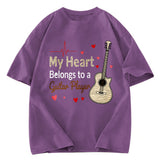 Tokyosol Music Lover Valentine Valentine Washed T-shirt