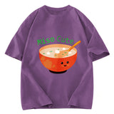 Tokyosol Miso Cute Washed Zip T Shirt