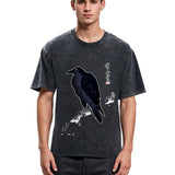 Tokyosol Japanese Kyosai Crow Washed T Shirt