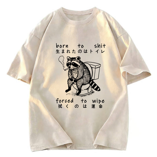 Tokyosol Decadent Raccoon Washed T Shirt